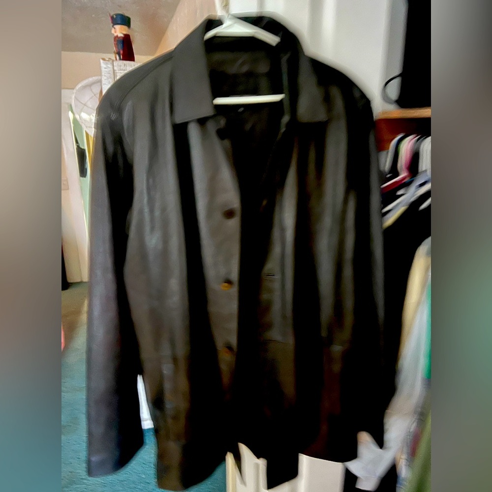 Robert Comstock endurance collection leather jacket